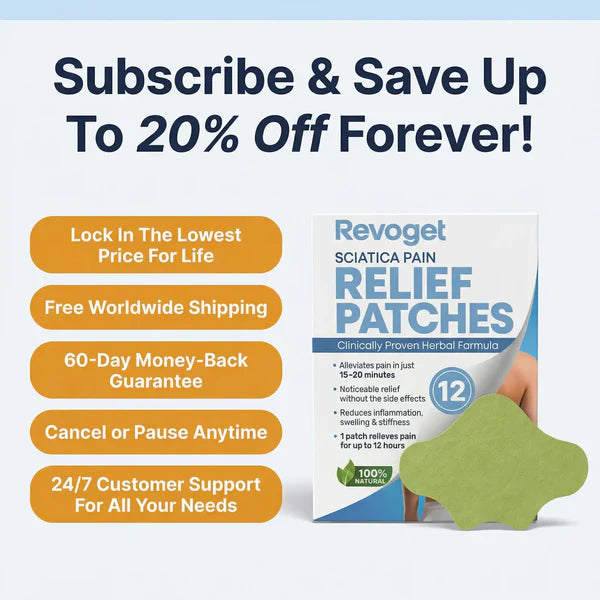 Sciatica Back Pain Relief Patches