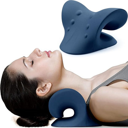 🤍 RESTCLOUD Neck & Shoulder Relaxer - Cervical Traction Device